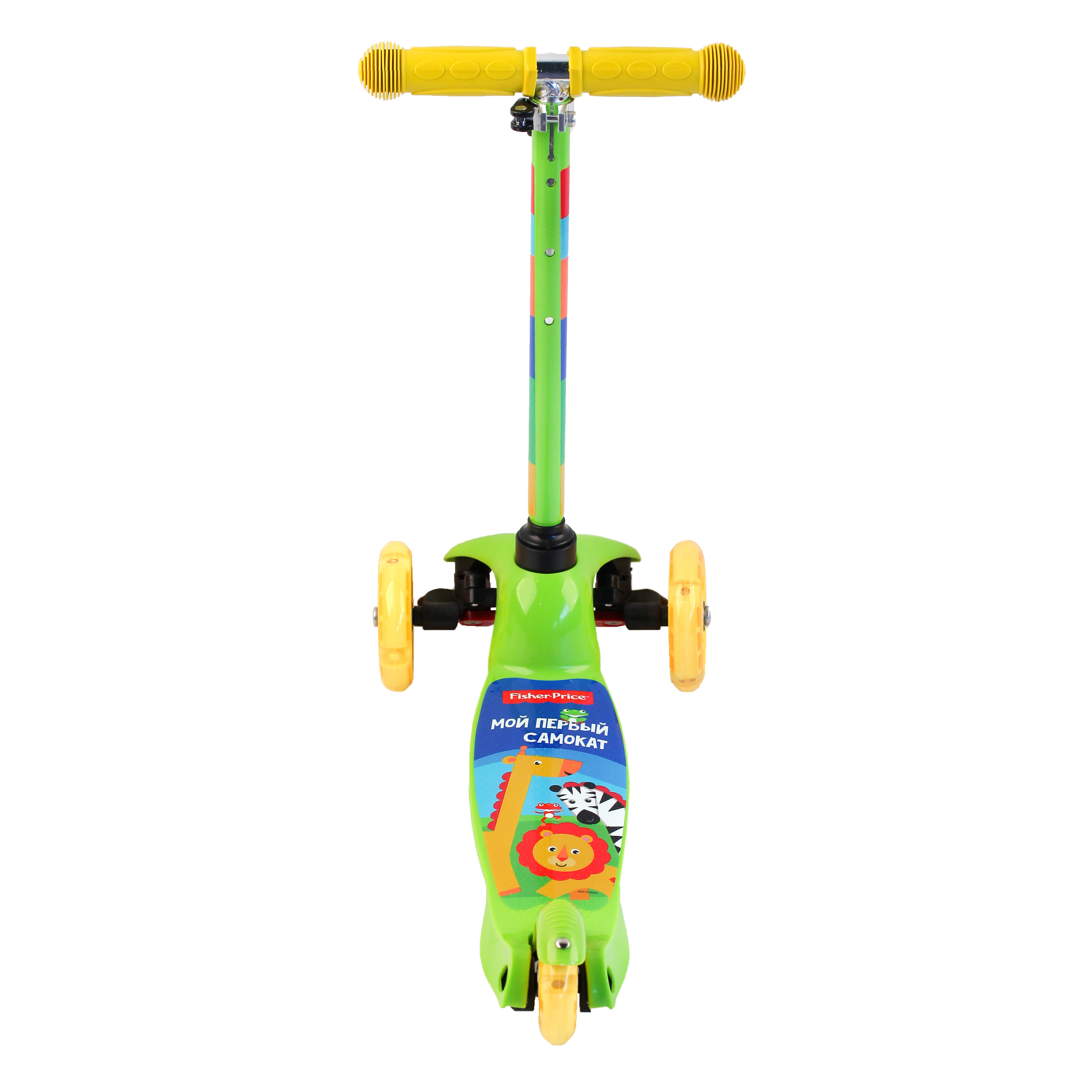 Самокат Fisher Price 3колесный Зеленый FP4PG - фото 3