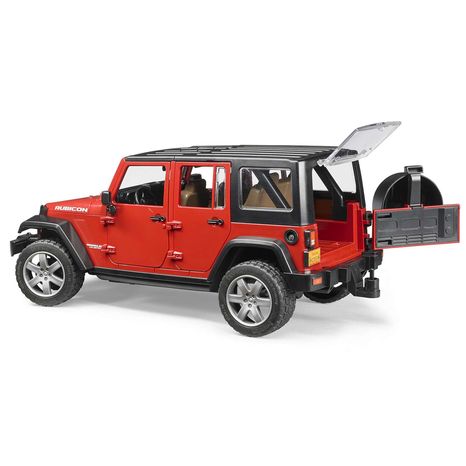 Внедорожник Bruder Jeep Wrangler Unlimited Rubicon 02-525 - фото 3