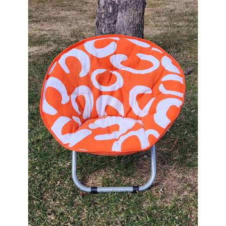 Кресло раскладное со спинкой TUTTO HOT оранжевый