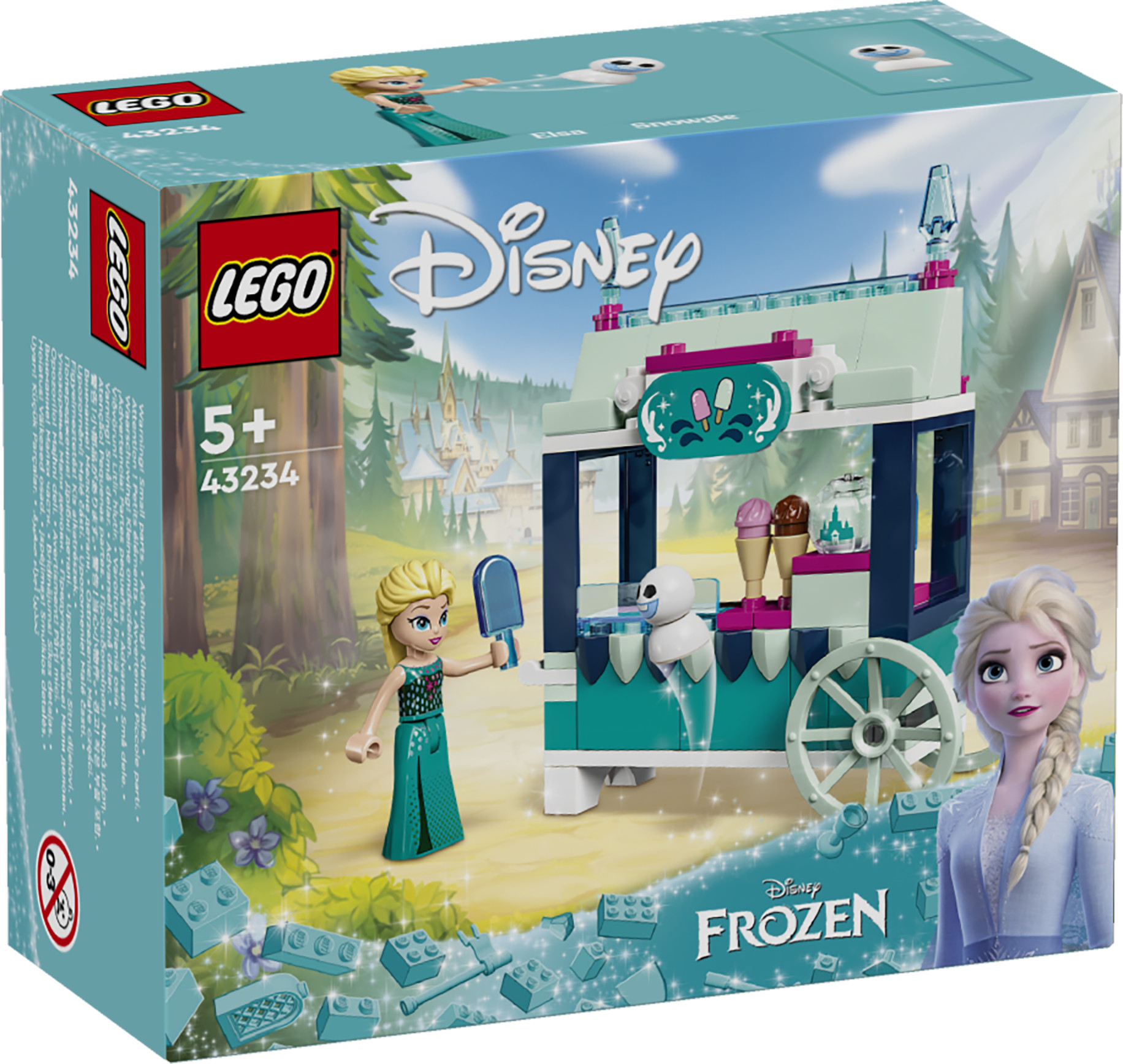 Конструктор LEGO Disney Замороженные лакомства Эльзы блочный - фото 6