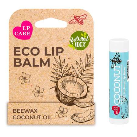 Бальзам для губ LP CARE Eco кокос 4.5 г