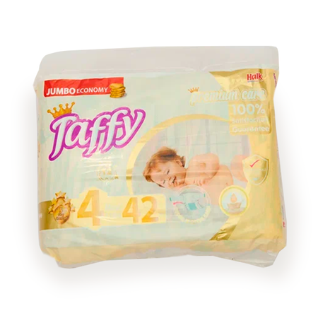 Подгузник одноразовый Taffy Premium Care Maxi (7-18 кг.) 42шт.