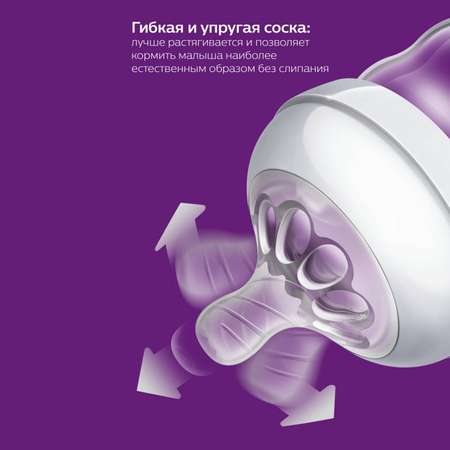 Бутылочка Philips Avent Natural2 120мл с 0месяцев SCF051/17