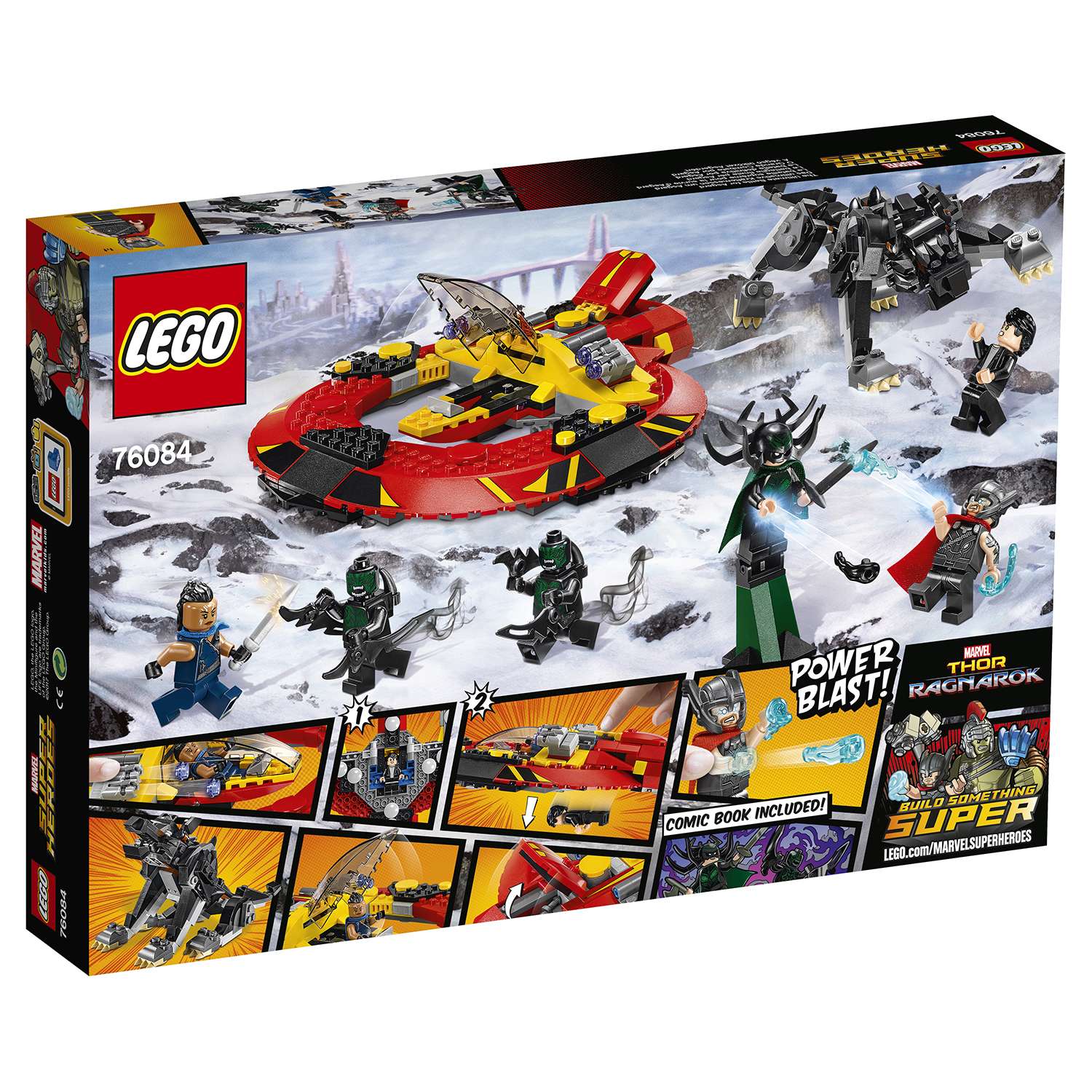 Конструктор LEGO Super Heroes Решающая битва за Асгард (76084) - фото 3