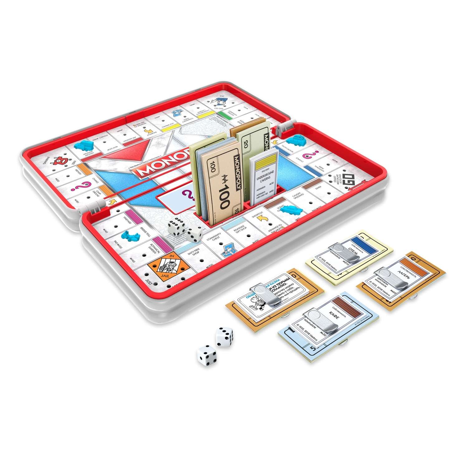 Игра настольная Monopoly (Games) Дорожная монополия Роудтрип E5340121 - фото 3