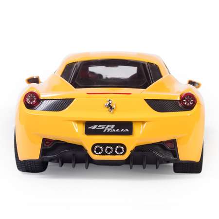 Машинка р/у Rastar Ferrari 458 Italia 1:14 желтая