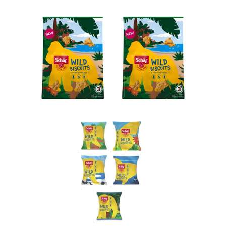 Печенье Dr.Schar Wild Biscuits 115г 5*23гр /2шт