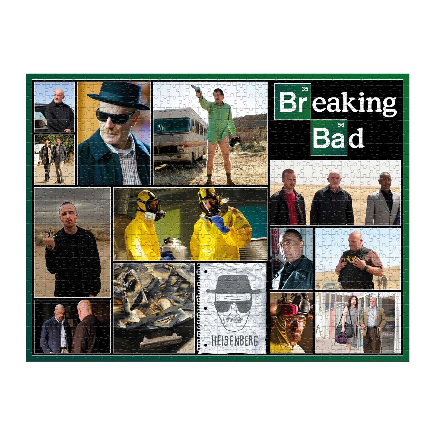Пазл 1000 деталей Winning Moves Во все тяжкие Breaking Bad Collage - фото 2
