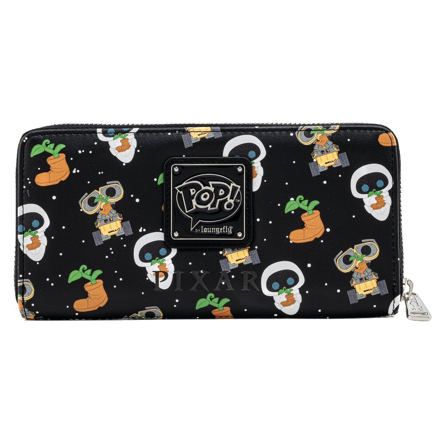 Кошелек Funko Loungefly Pixar Earth Day Wall-E AOP Faux Leather Zip Around Wallet WDWA1576 - фото 1