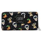 Кошелек Funko Loungefly Pixar Earth Day Wall-E AOP Faux Leather Zip Around Wallet WDWA1576