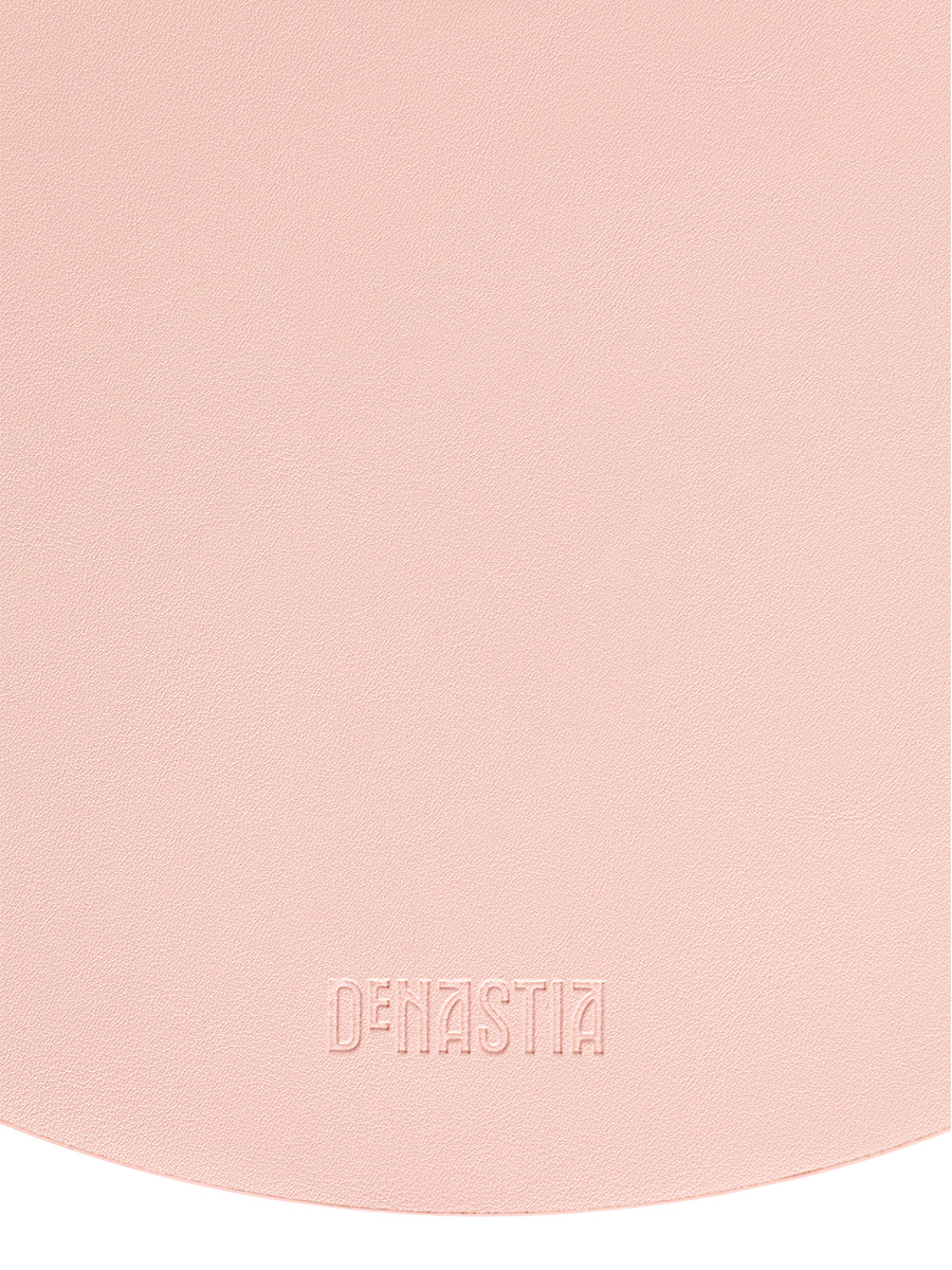 Салфетка сервировочная DeNASTIA Питон D38 см розовый E000536 - фото 5