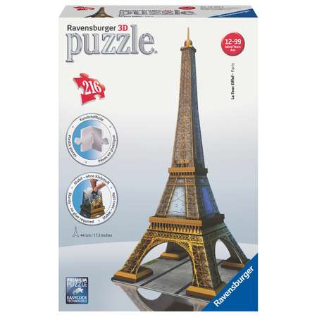 Пазл 3D Ravensburger Эйфелева башня 216элементов 12556