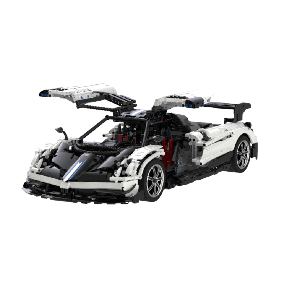 Конструктор Rastar 1:8 Pagani Huayra BC Белый 2934  элементов - фото 3