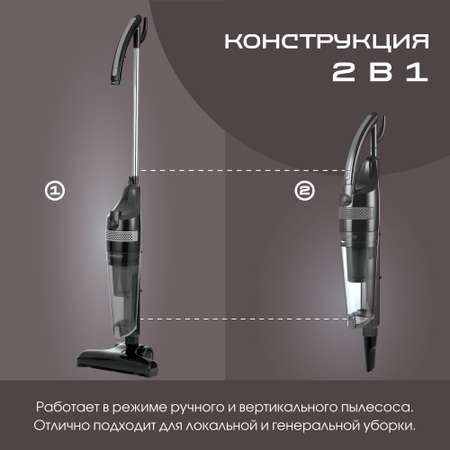 Вертикальный пылесос ENDEVER skyclean VC-293