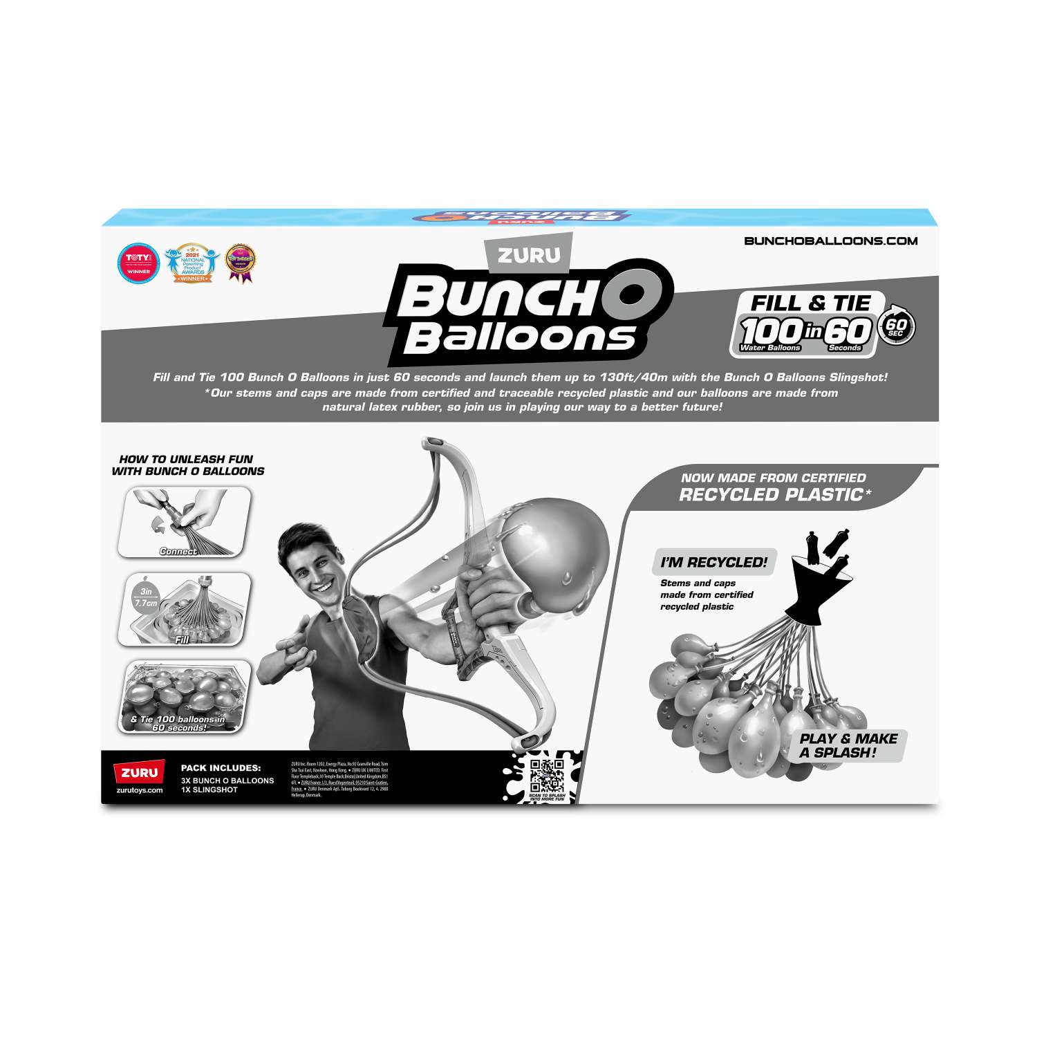 Водные шары-бомбочки Bunch O Balloons 30+ шаров в ассортименте 56479 - фото 19