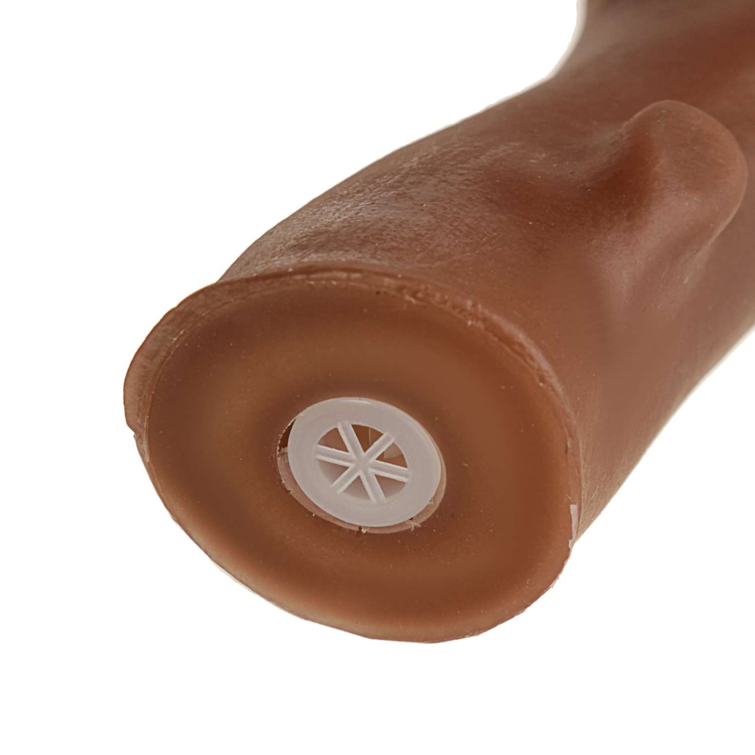 Игрушка для собак Пижон пищащая «Ветка» 21.5 см. коричневая - фото 4