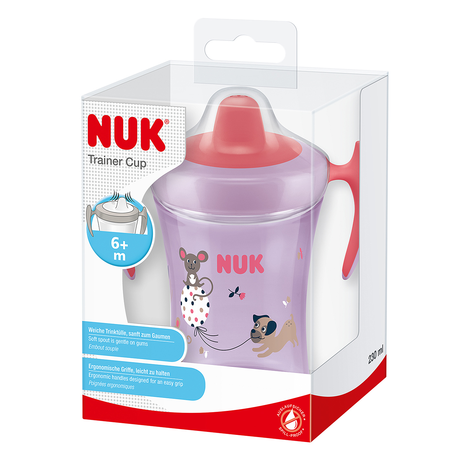 Поильник Nuk Ev Trainer 230мл 10751316 - фото 2