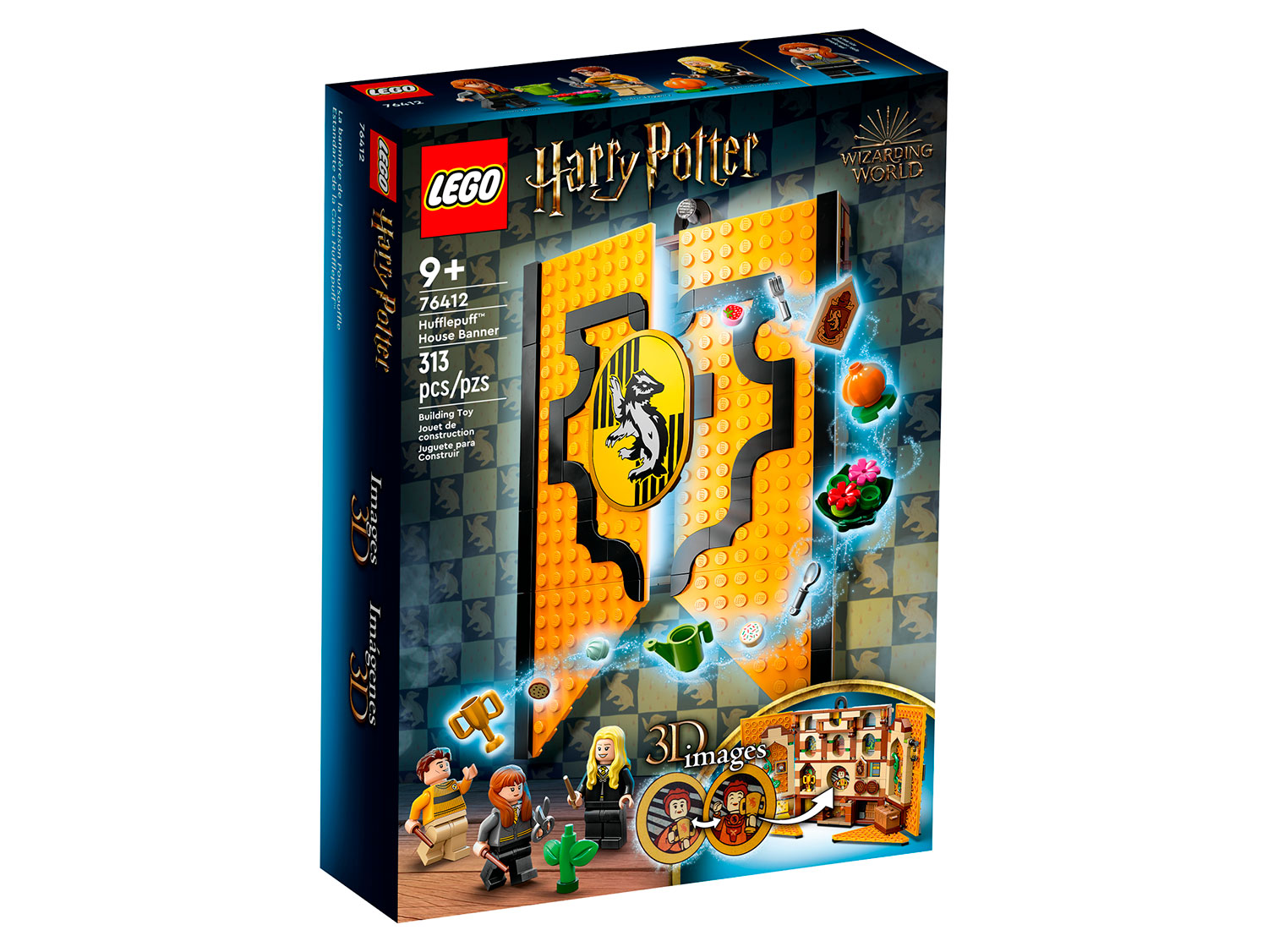 Конструктор детский LEGO Harry Potter Герб факультета Пуффендуй 76412 - фото 4