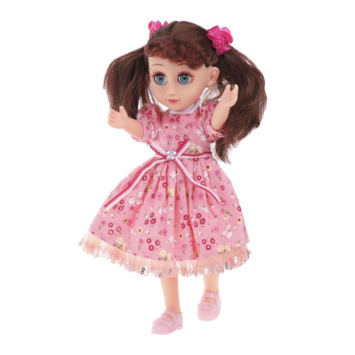 Кукла Наша Игрушка с озвучкой размер 30 см 802532 - фото 4