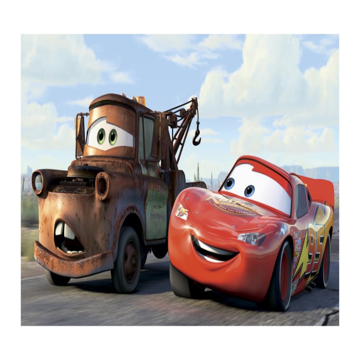 Бумажные салфетки Cars 3 двухслойные 33x33 см 20 шт - фото 7