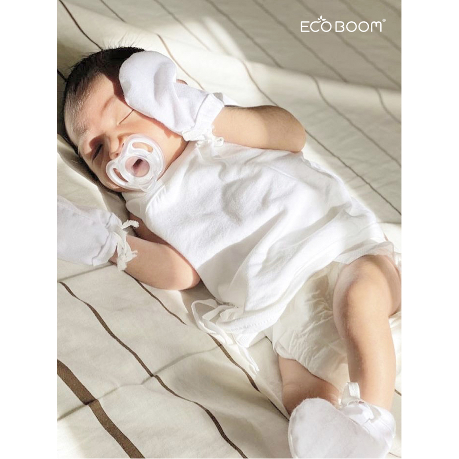 Бамбуковые подгузники детские ECO BOOM размер 3/M для детей весом 6-10 кг 32 шт - фото 11
