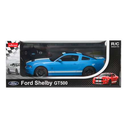Машина Rastar РУ 1:14 Ford Shelby GT500 Синяя 49400