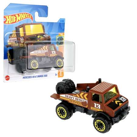 Коллекционная машинка Hot Wheels Mercedez-Benz Unimog 1300