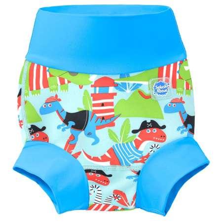 Подгузник для плавания Splash About Happy Nappy Динопираты XXL