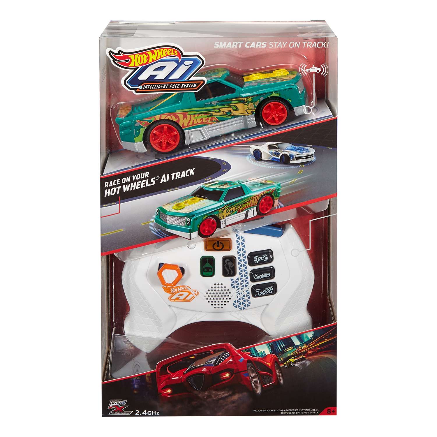 Машинка Hot Wheels РУ Hot Wheels Турбо-дизель Бирюзовый FGT82 FBL85 - фото 2