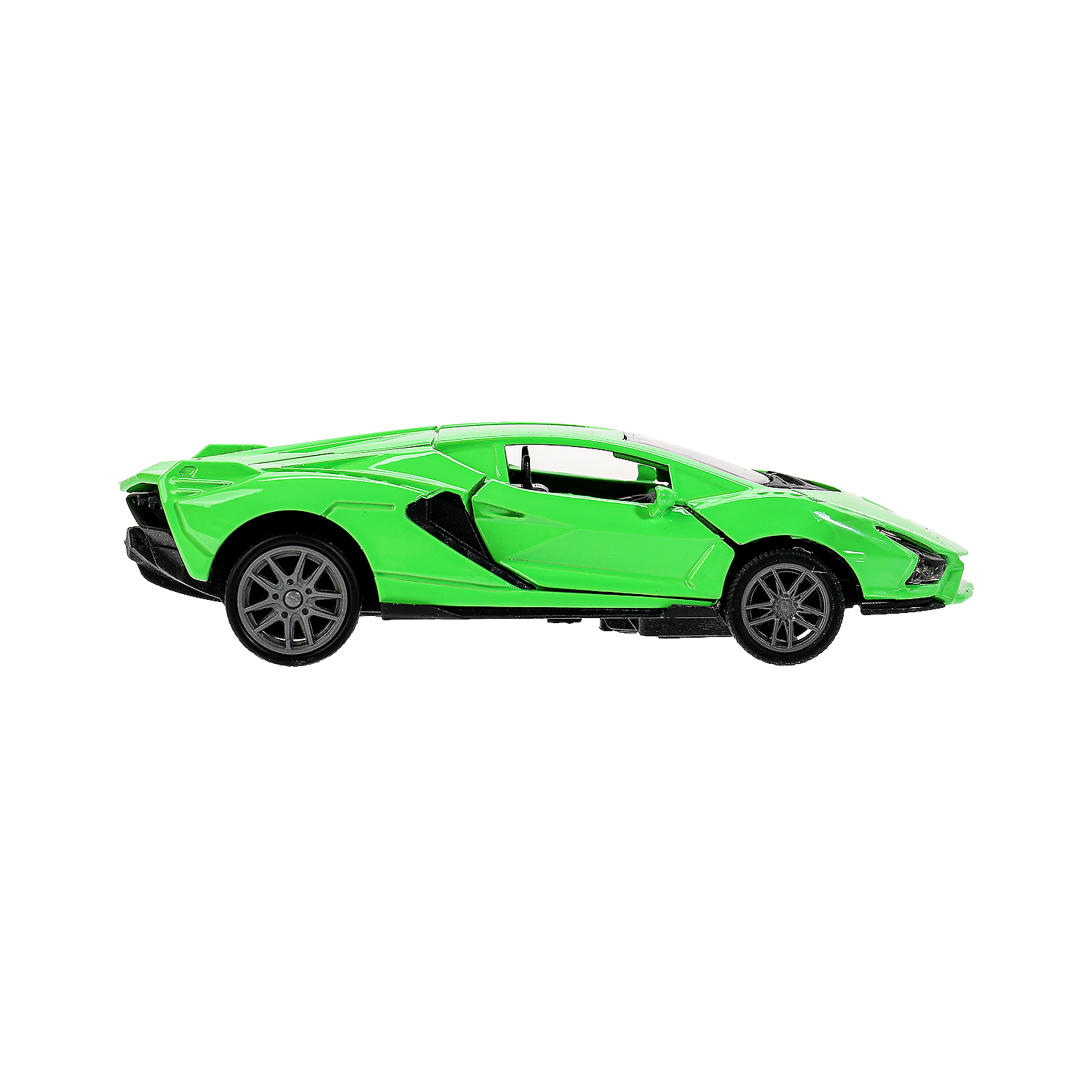 Автомобиль Huada Toys Lamborghini Sian зеленый 383275 - фото 2