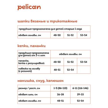 Шапка PELICAN