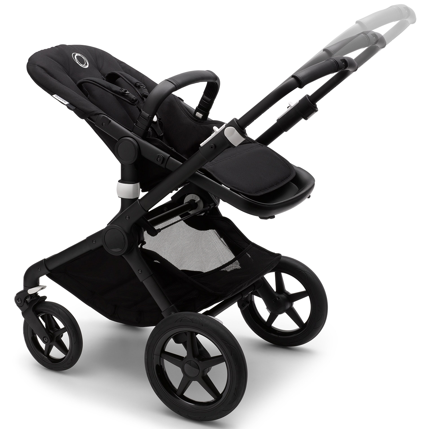 Коляска 2в1 Bugaboo Fox2 Complete Black Black-Fresh White - фото 19