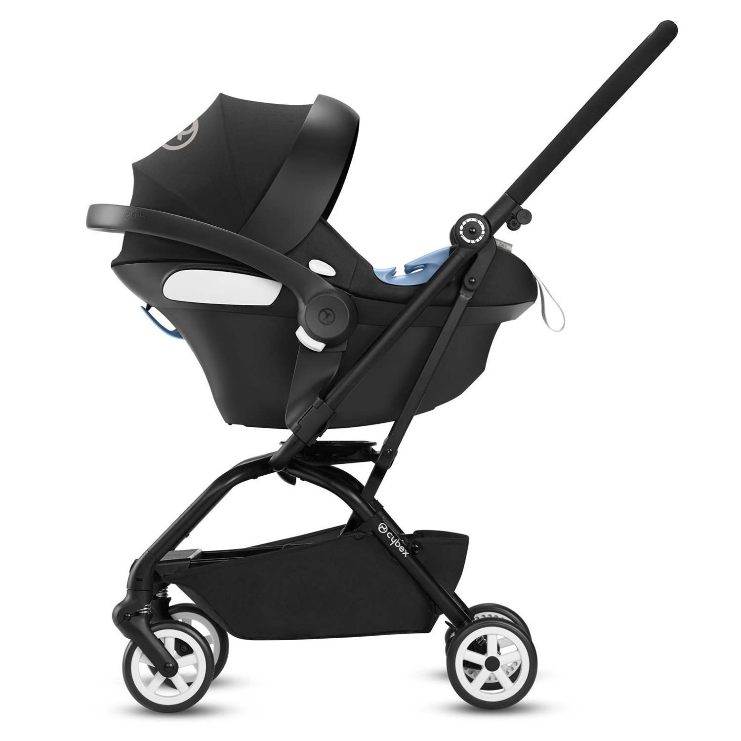 Коляска Cybex Eezy S Twist Lavastone Black - фото 6