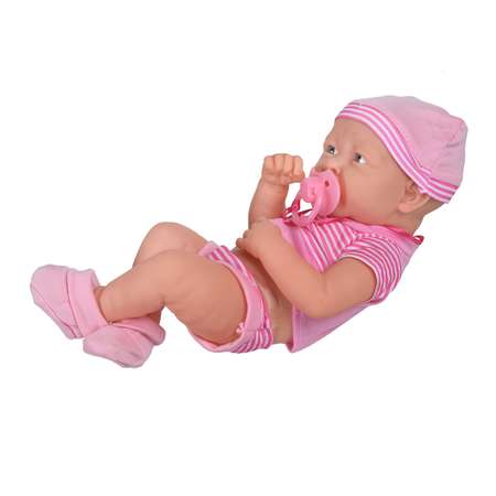 Кукла-пупс Junfa 32см в розовой одежде с аксессуарами