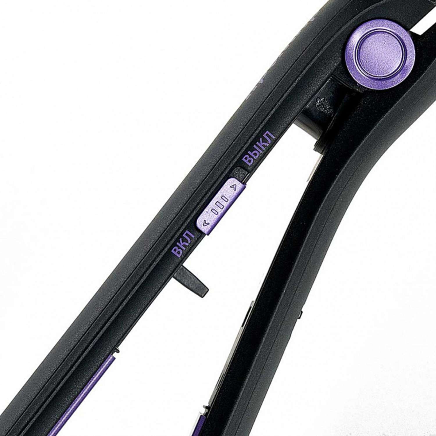 Щипцы для выпрямления волос Яромир ЯР-200 черный с фиолетовым - фото 4