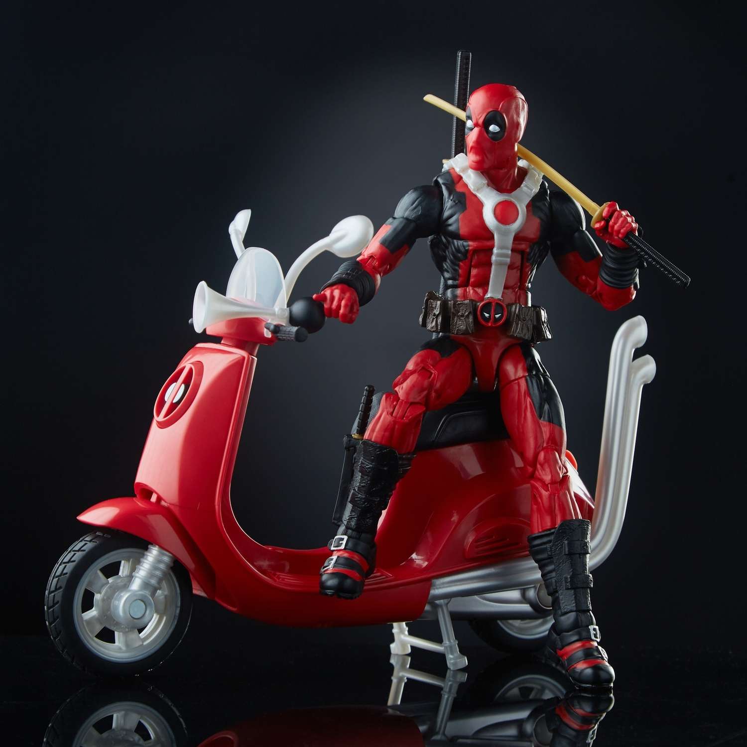 Набор игровой Hasbro (Marvel) Дедпул на мотоцикле E4702CB0 - фото 12