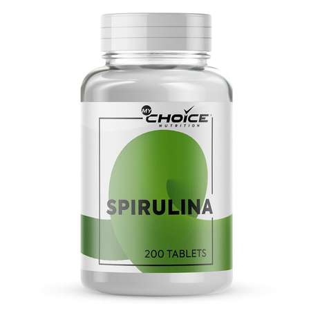 Комплексная пищевая добавка MyChoice Nutrition Spirulina 200таблеток
