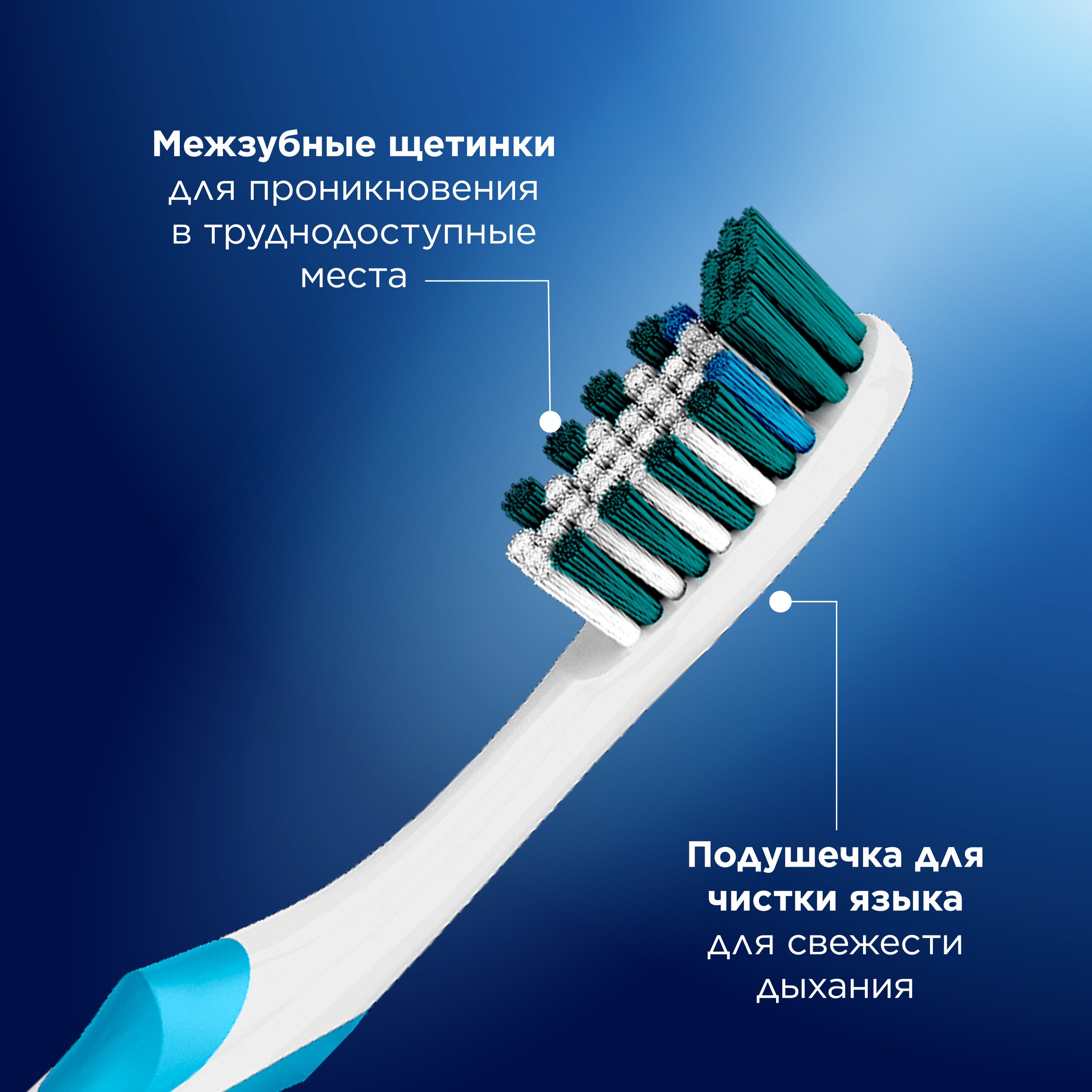 Зубная щетка Oral-B Complex Глубокая чистка средняя 81748045 - фото 5