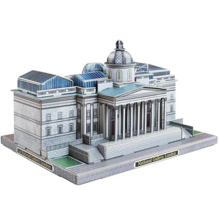 Сборная модель Умная бумага Города в миниатюре Лондонская национальная галерея Англия 590