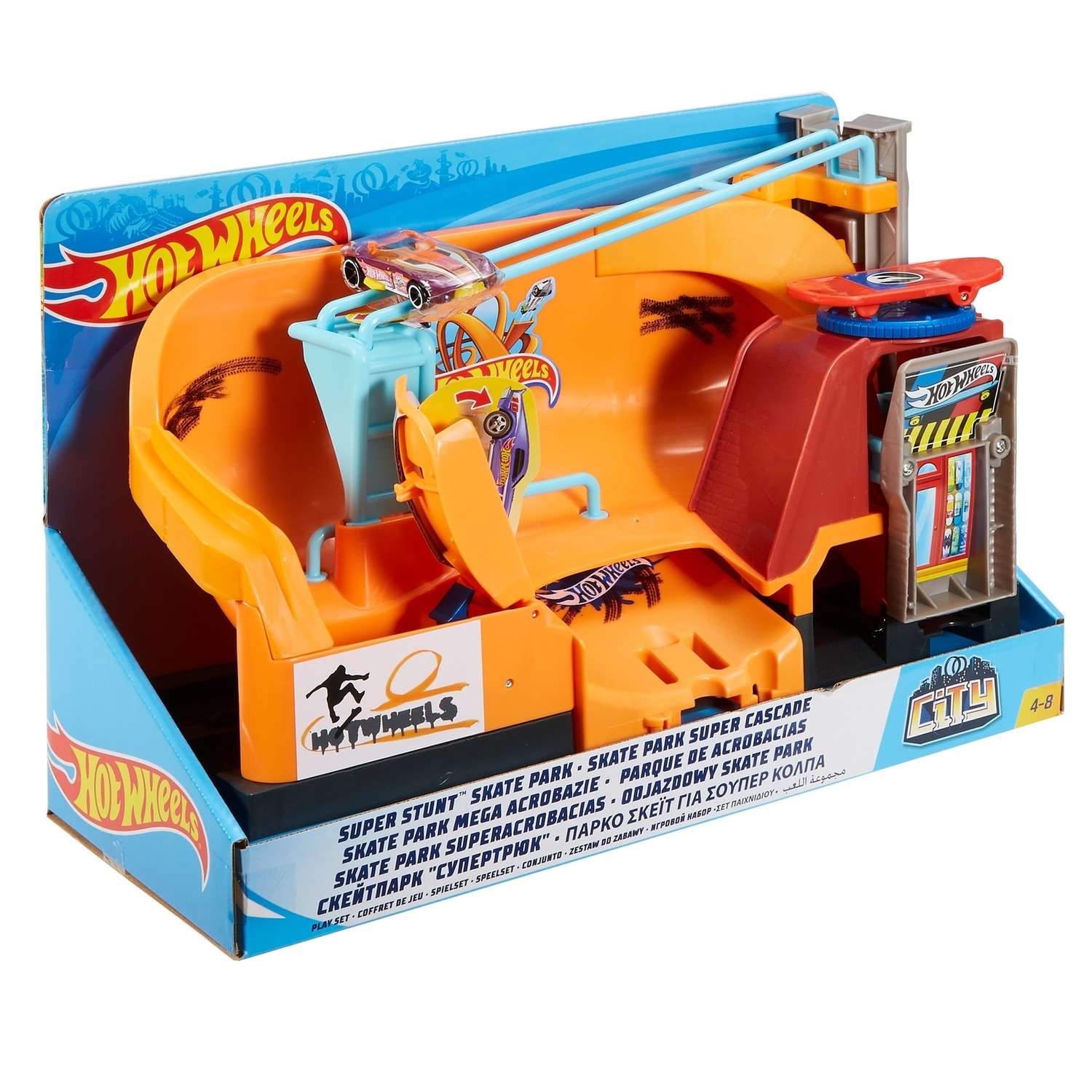 Набор игровой Hot Wheels Скейт парк FNB16 FNB15 - фото 3