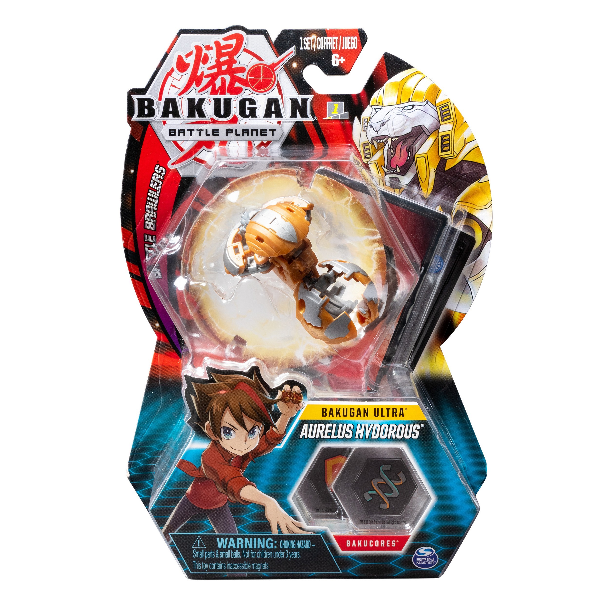 Фигурка-трансформер Bakugan Ультра Lion Gold 6045146/20107994 - фото 2