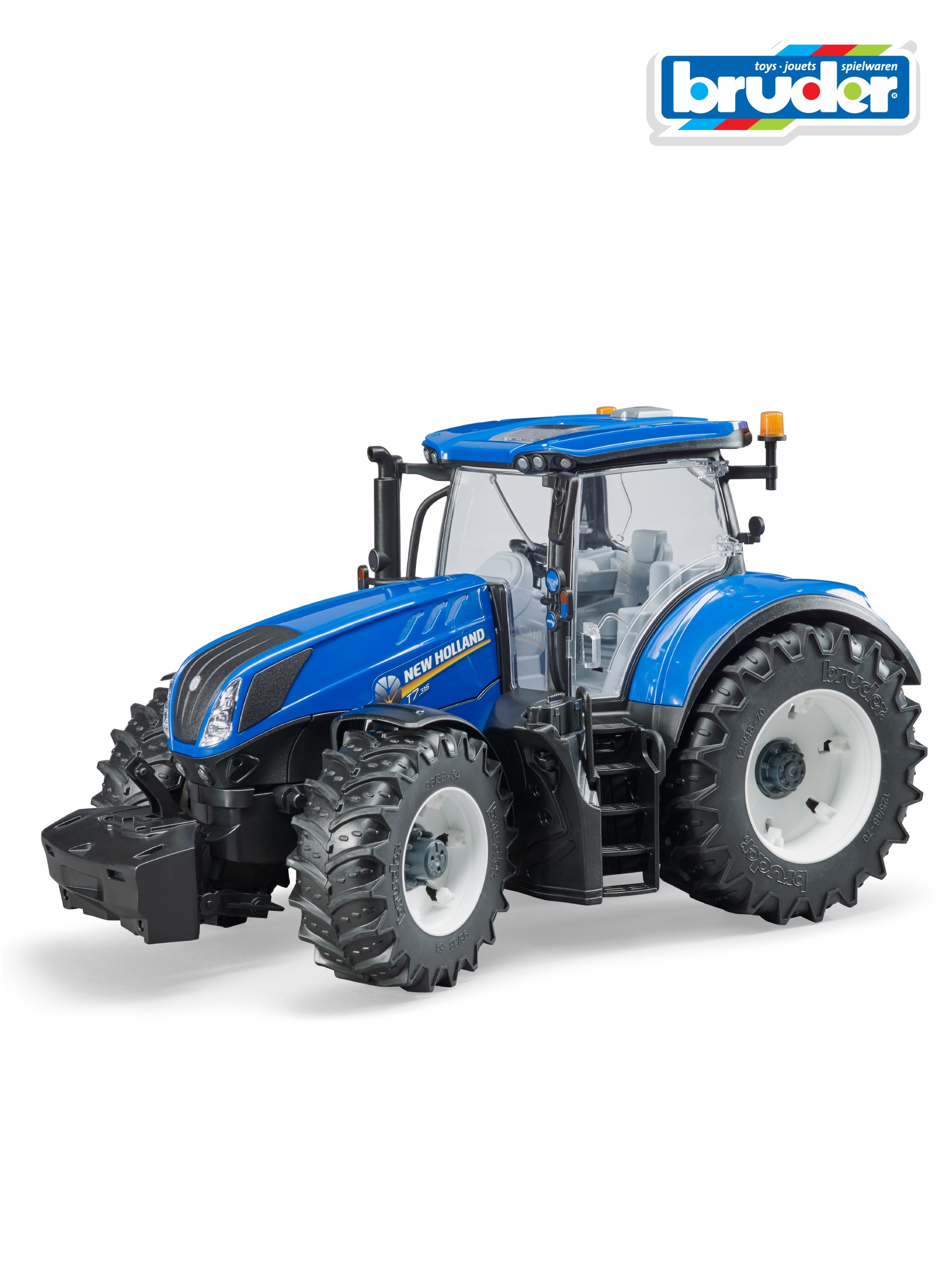 Игрушка BRUDER Трактор New Holland T7.315 купить по цене 6409 ₽ в  интернет-магазине Детский мир