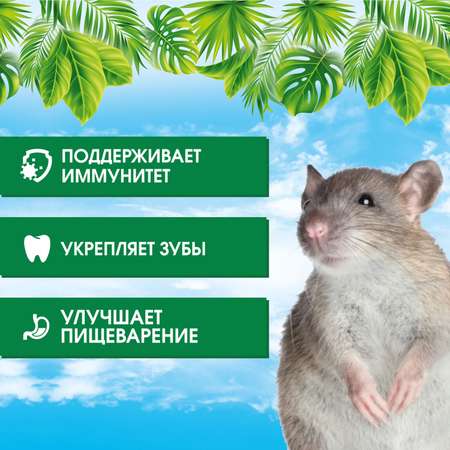 Корм для крыс HappyJungle декоративных 400г