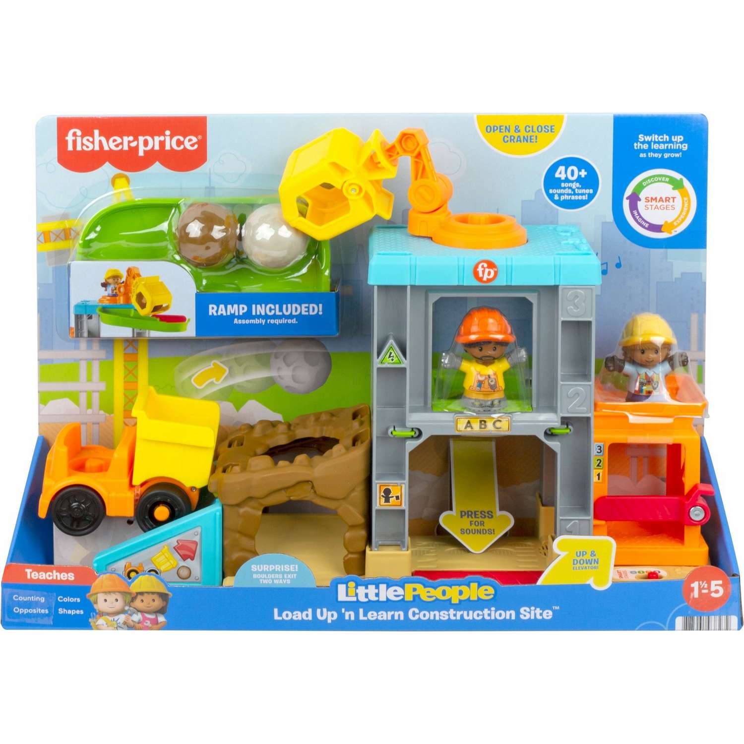 Набор игровой Fisher Price Little People Стройка HCJ64 - фото 2