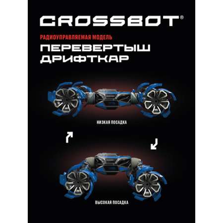 Машина Вездеход CROSSBOT Перевертыш на пульте управления