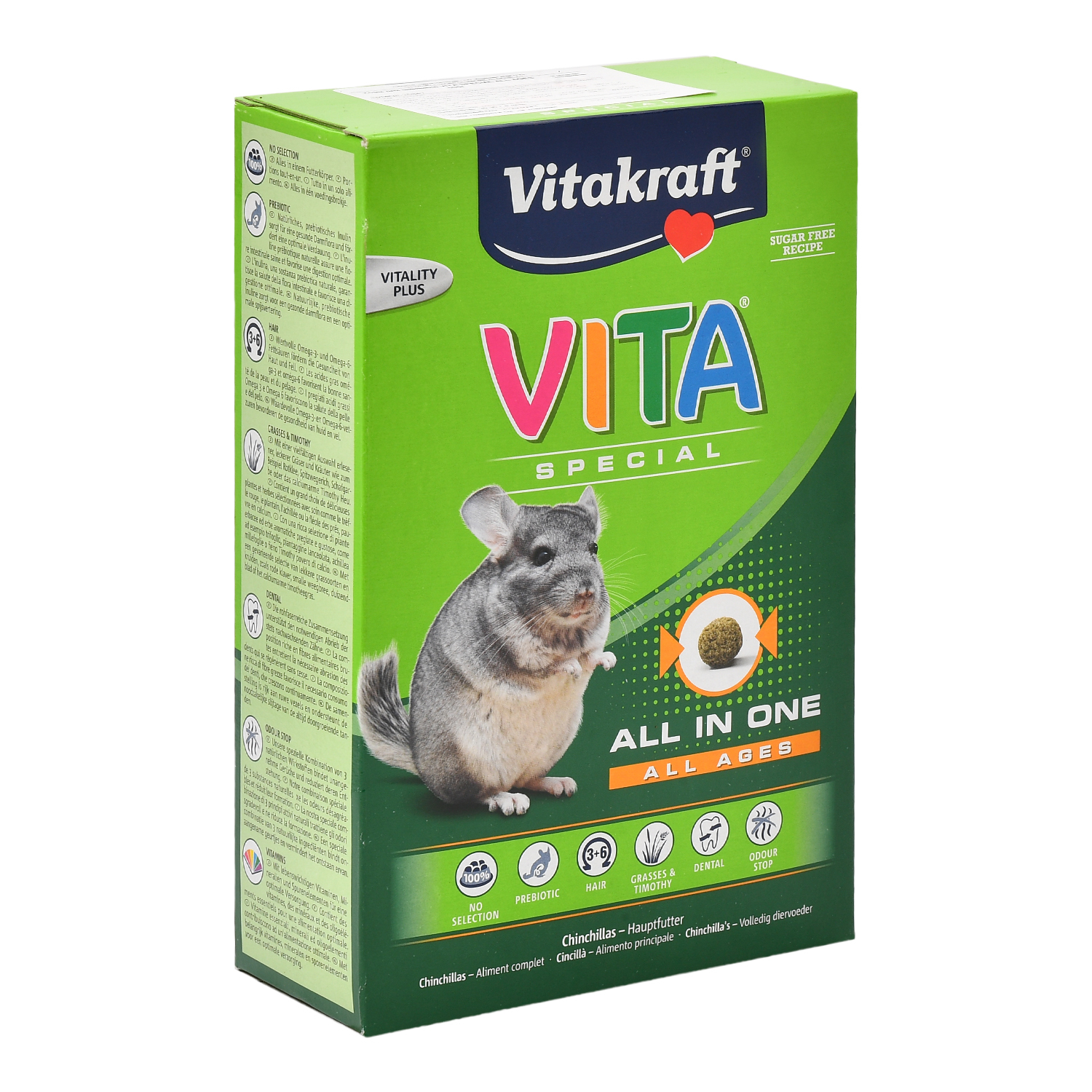 Корм для шиншилл Vitakraft Vita Special 600г 25847 - фото 1