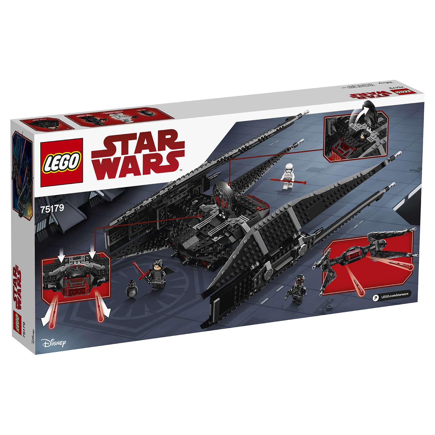 Конструктор LEGO Star Wars TM Истребитель СИД Кайло Рена (75179) - фото 3