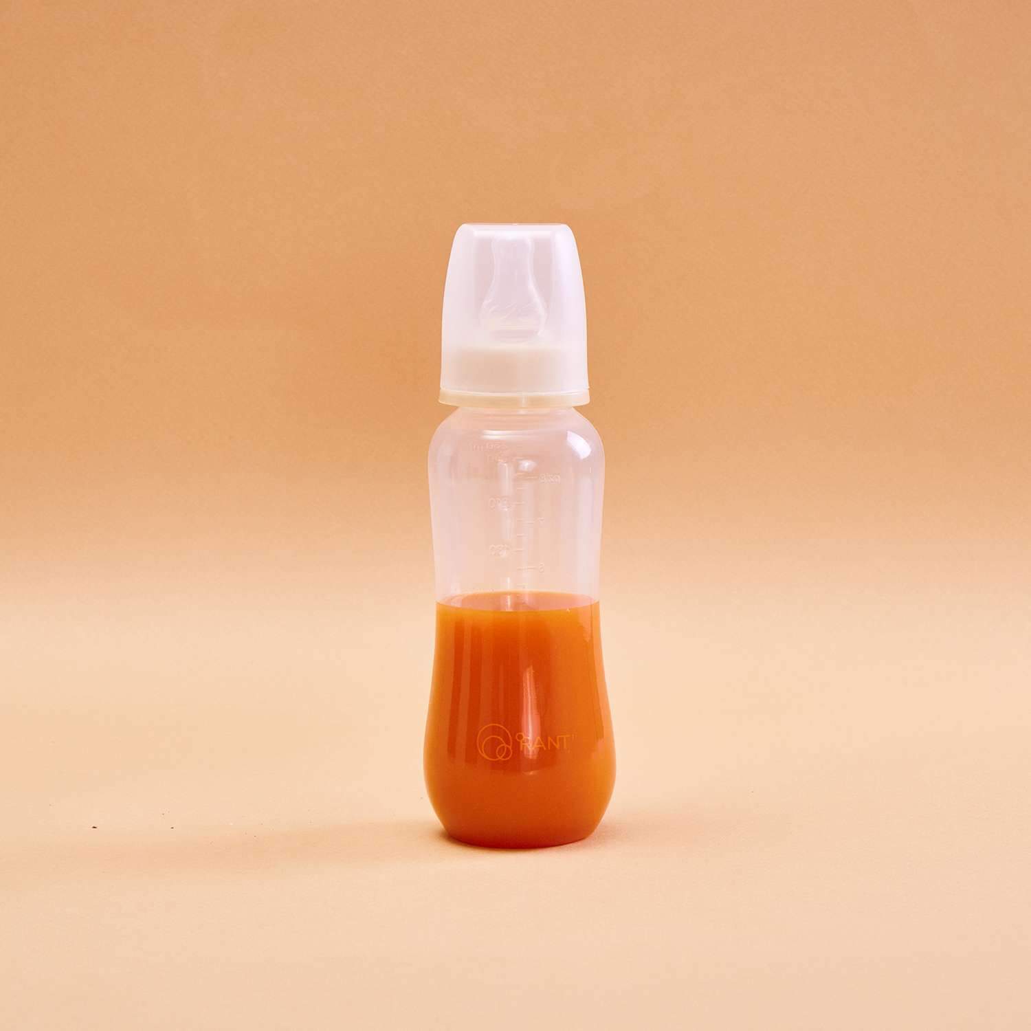 Бутылочка Rant антиколиковая для кормления с силиконовой соской 250 мл. 0+ арт. 1001 beige - фото 3