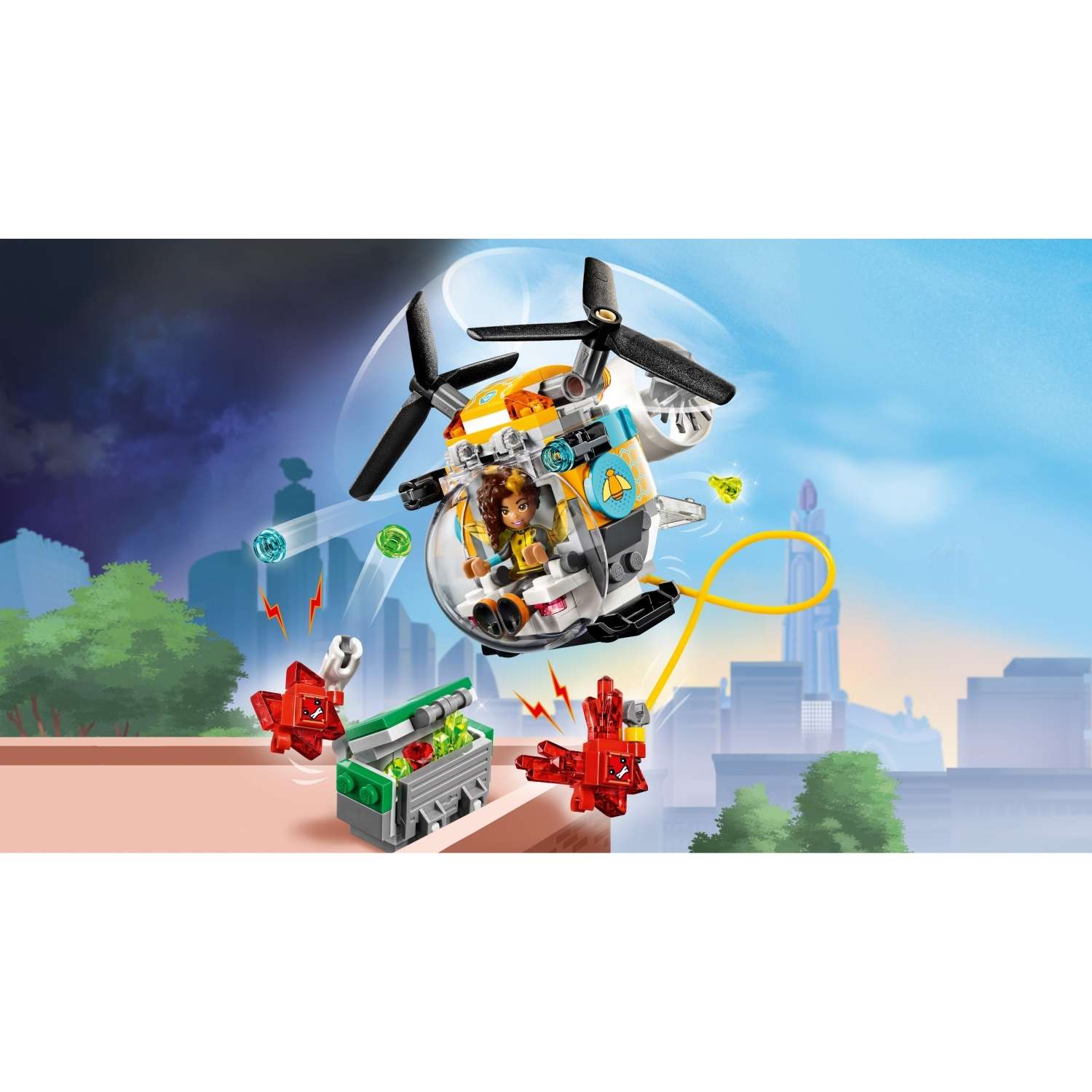Конструктор LEGO DC Super Hero Girls Вертолёт Бамблби™ (41234) - фото 4