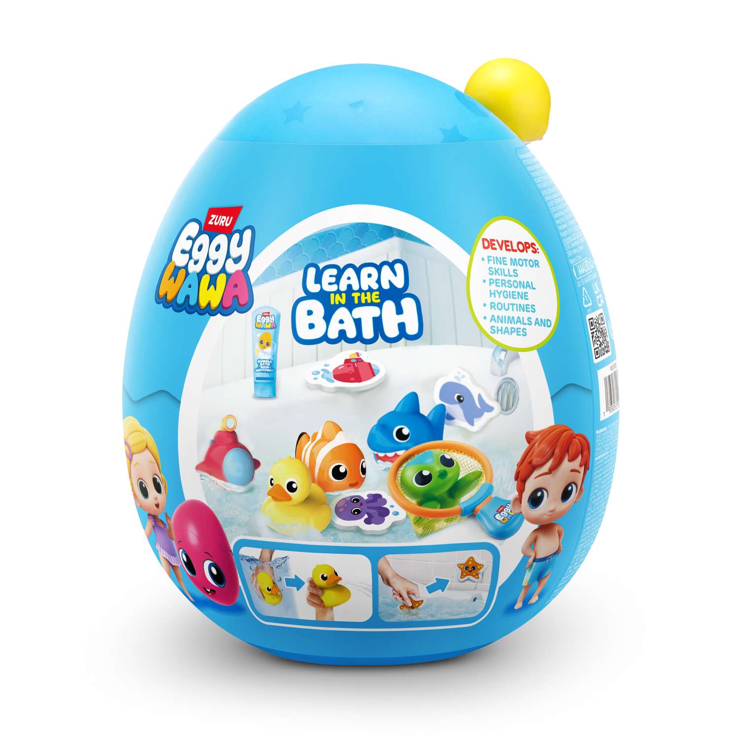 Игрушка Zuru Eggywawa Bathtime в непрозрачной упаковке (Сюрприз) 15101 - фото 26